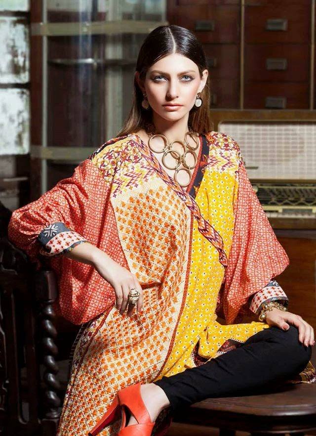 Rabea By Shariq Textile Latest Women Kurtis Tunics Designs Collection 2015-2016 (12)