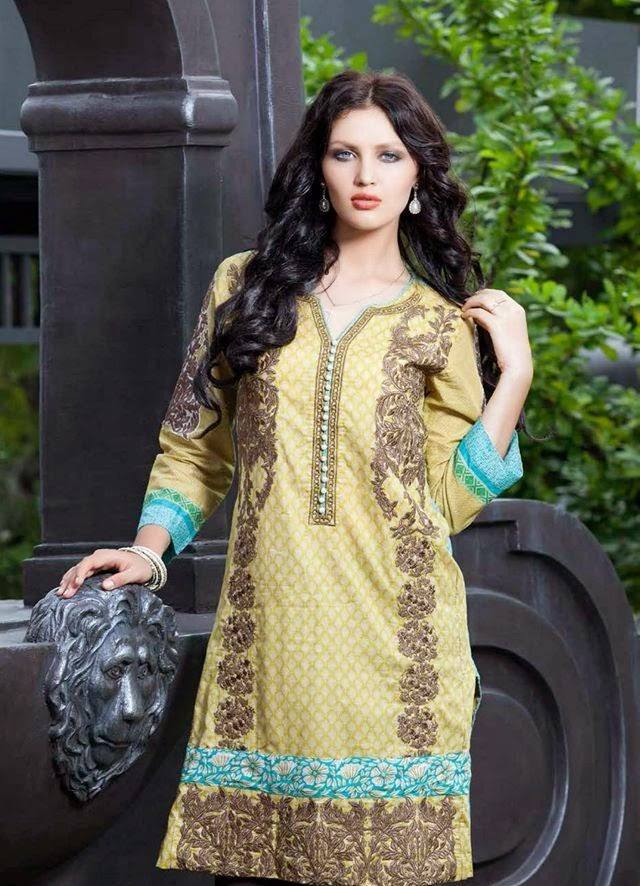 Rabea By Shariq Textile Latest Women Kurtis Tunics Designs Collection 2015-2016 (3)