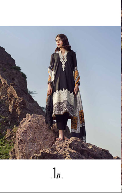 Sana Safinaz Latest Designer Winter Shawl Dresses Collection 2014-2015 for Women (19)