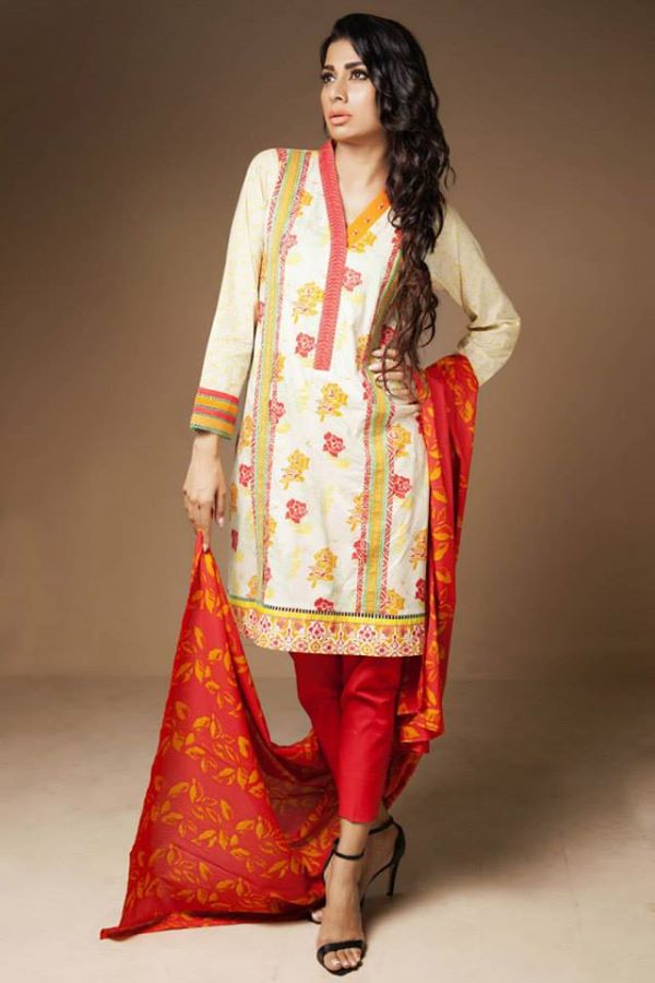 Satrangi By Bonanza Latest Cambric Collection Ready To wear Dresses for Ladies 2014-2015 (17)