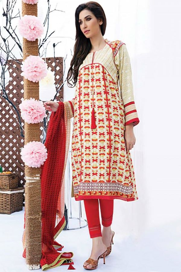 Satrangi By Bonanza Latest Cambric Collection Ready To wear Dresses for Ladies 2014-2015 (20)