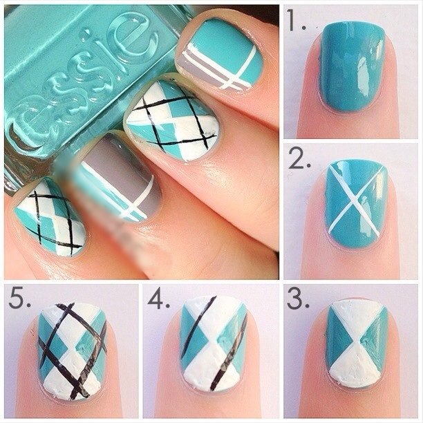 Simple & Easy Step by Step Nail Arts Tutorial with Pictures for Beginners (1)