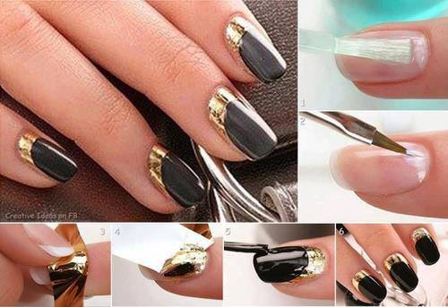 Simple & Easy Step by Step Nail Arts Tutorial with Pictures for Beginners (11)