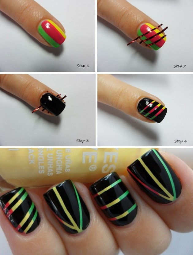 Simple & Easy Step by Step Nail Arts Tutorial with Pictures for Beginners (14)