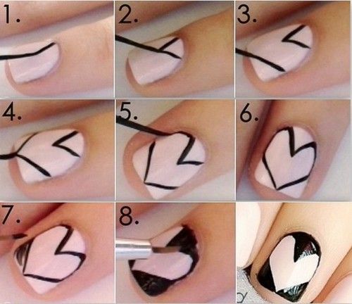 Simple & Easy Step by Step Nail Arts Tutorial with Pictures for Beginners (15)
