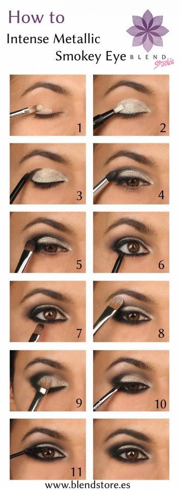 Best Smokey Eye Makeup Tutorial by Step Ideas