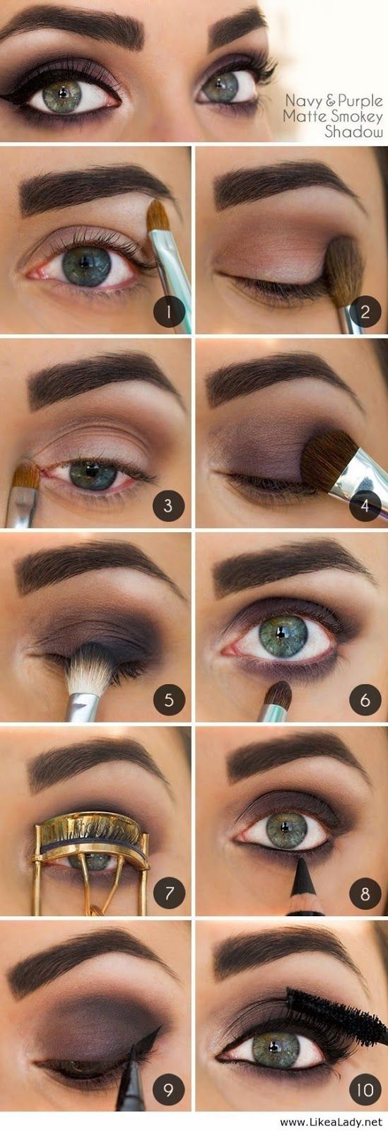 Best Smokey Eye Make-up Step By Step Tutorial and Ideas with Pictures (6)