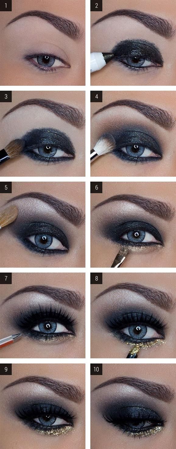 ved godt Korrekt skole Best Smokey Eye Makeup Tutorial Step by Step Ideas with Pictures
