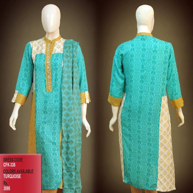 Latest Women Trendy & Stylish Kurta designs by Change Kurta Collection 2015-2016 (20)