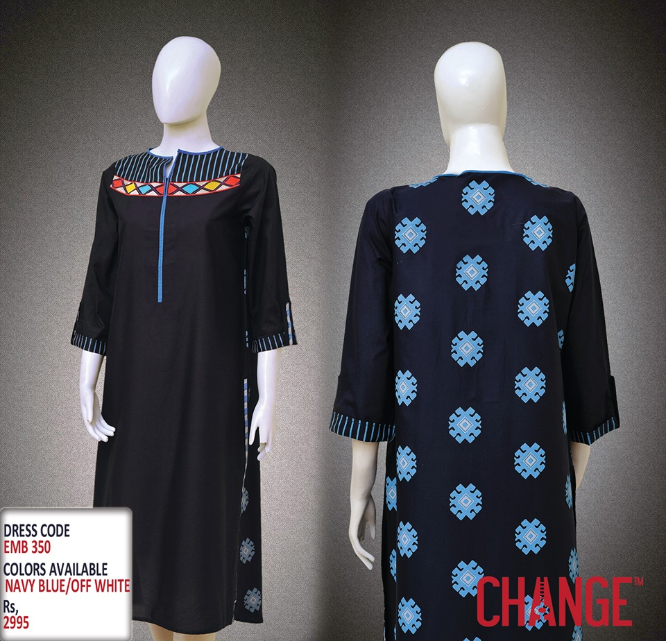 Latest Women Trendy & Stylish Kurta designs by Change Kurta Collection 2015-2016 (24)