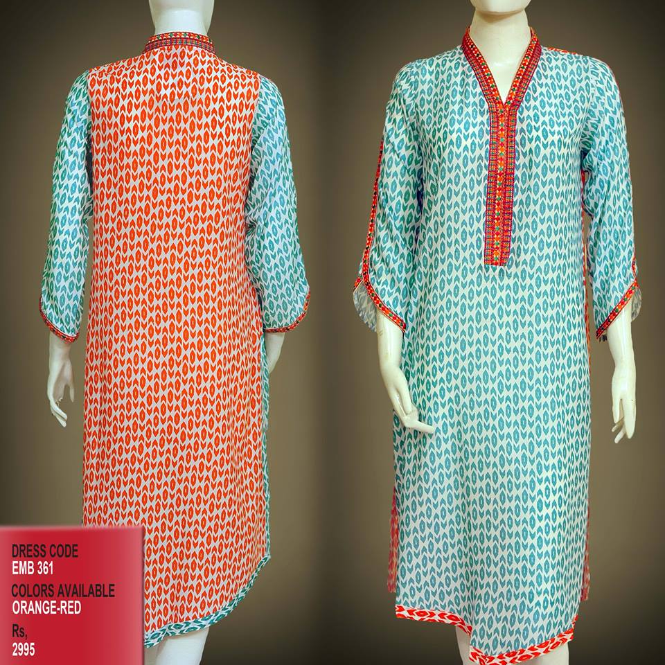 Latest Women Trendy & Stylish Kurta designs by Change Kurta Collection 2015-2016 (5)