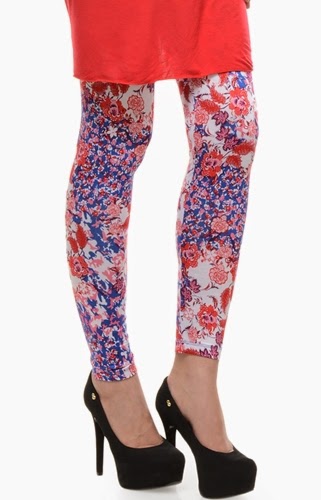 Latest Styles & Designs of Women Printed Embroidered Tights, Leggings & Capri Collection 2015-2016 (20)