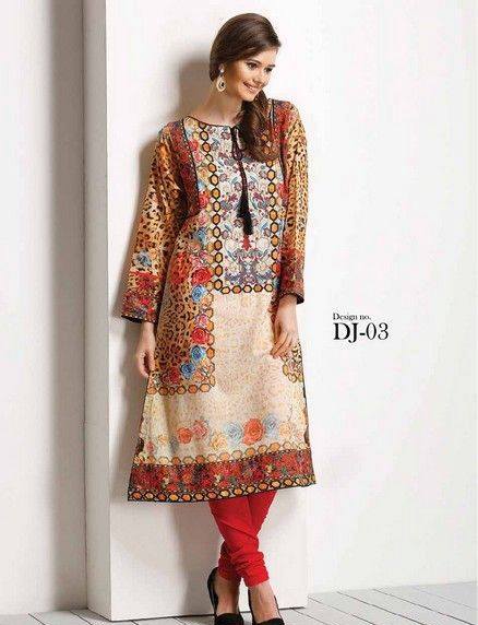 Five Star Textile Mills Latest Summer Collection Digital Printed Lawn Embroidered Dresses 2015  (25)