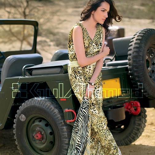 Gul Ahmed Latest Spring Summer Dresses Collection  for Women 2015 (2)