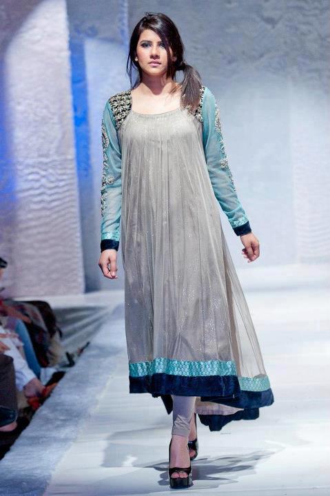 Latest Asian Fashion Airline Frock Designs Collection for Pakistani Girls 2015-2016 (57)