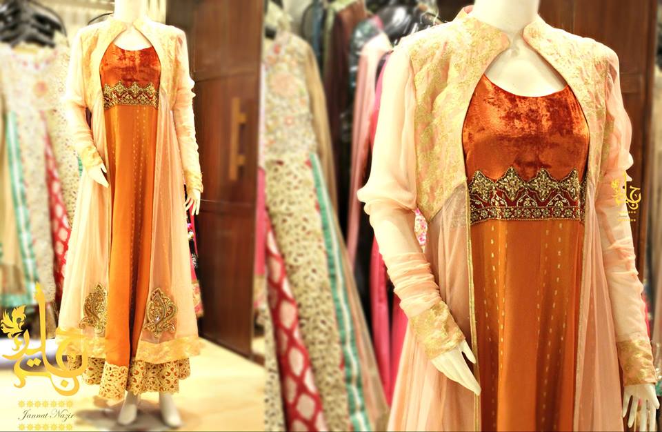 Latest Asian Fashion Airline Frock Designs Collection for Pakistani Girls 2015-2016 (60)