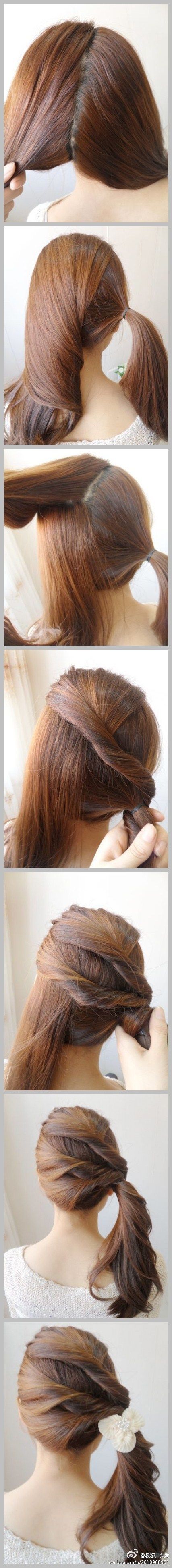 Latest Party Hairstyles Tutorial Step by Step with Pictures2015-2016 (28)