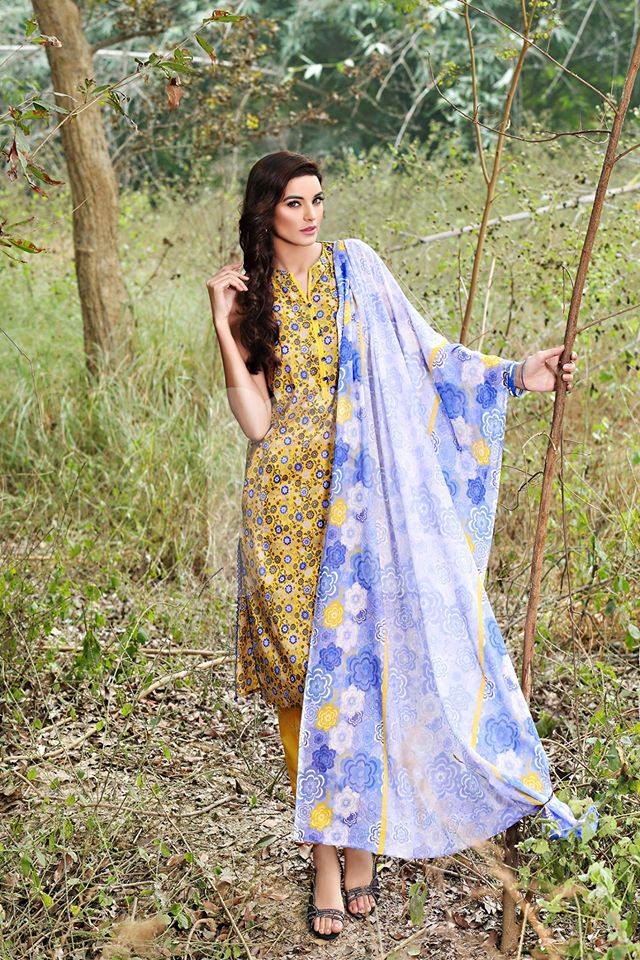 Nishat Linen Latest Spring Summer Dresses Collection for Women 2015 (15)