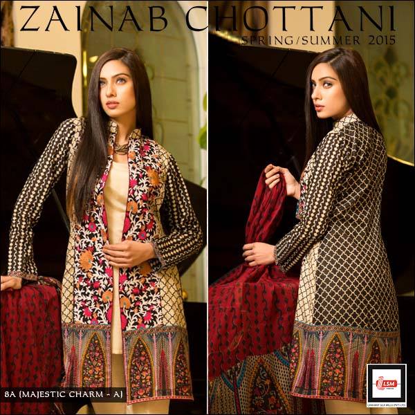 Zainab Chottani Spring Summer Lawn Dresses Collection 2015 by LSM (13)