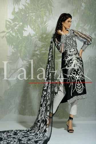 La Femme Kurtis By Lala Textiles Spring Summer Dresses Collection 2015-2016 (25)