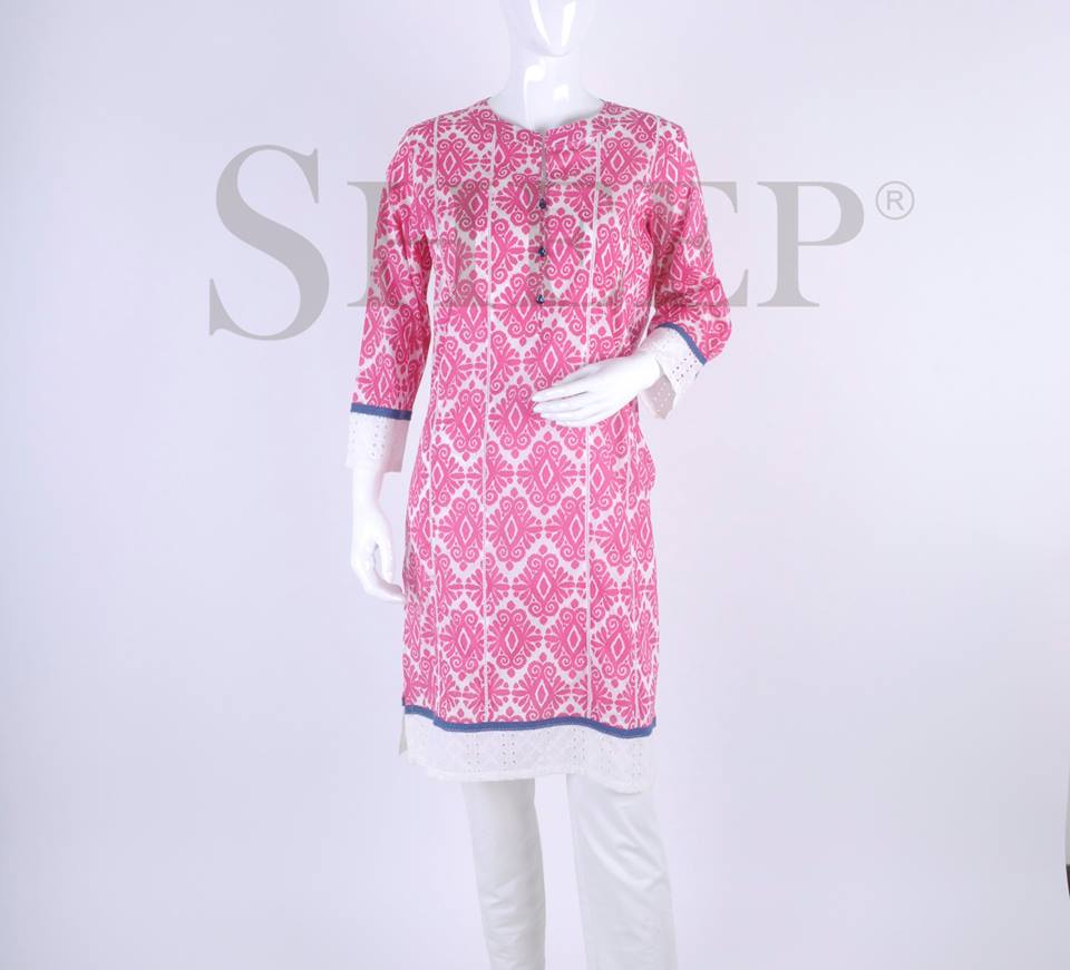 Latest Designs of Casual Formal Kurtis Fancy Embroidered Collection by SHEEP 2015-2016 (4)