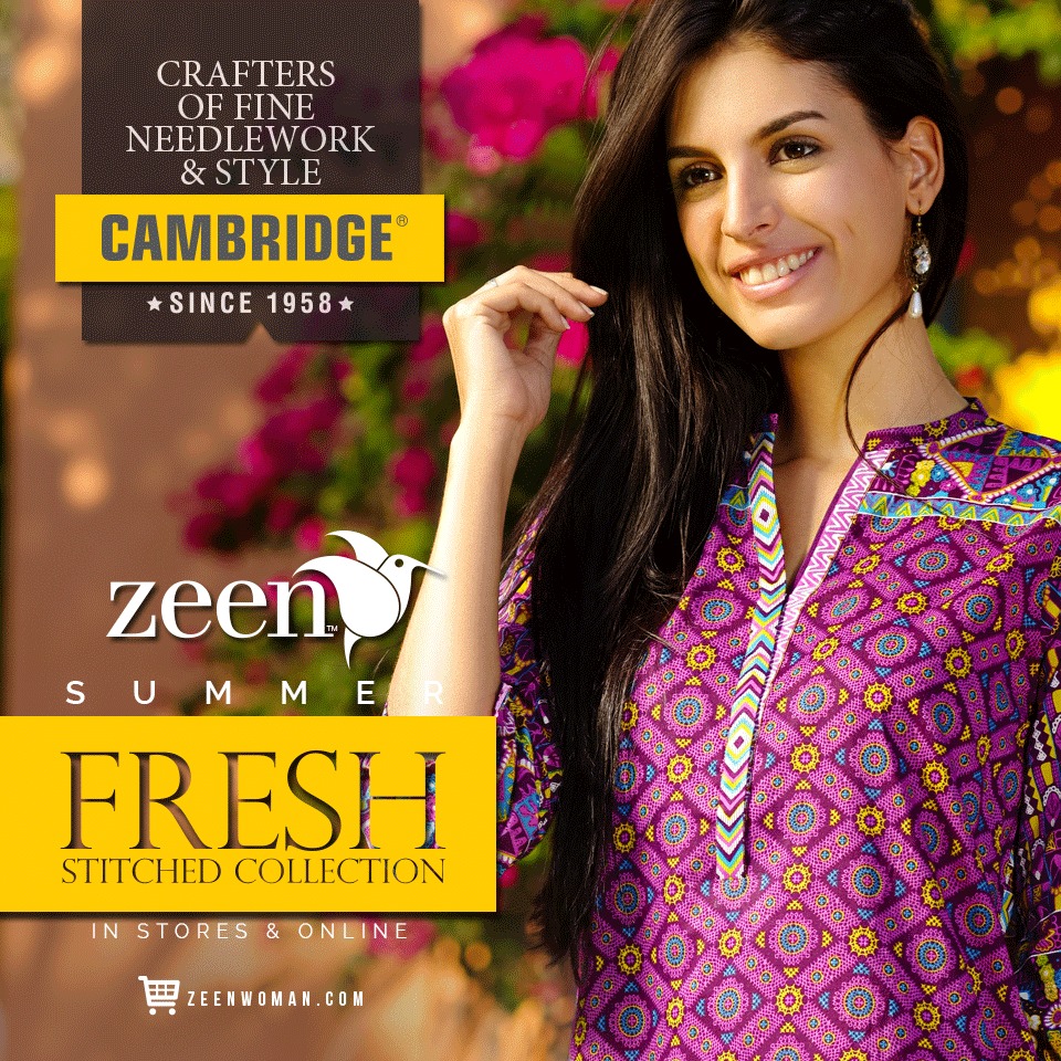 Latest Lawn Suits Zeen by Cambridge Spring Summer Collection 2015-2016 with Prices (6)