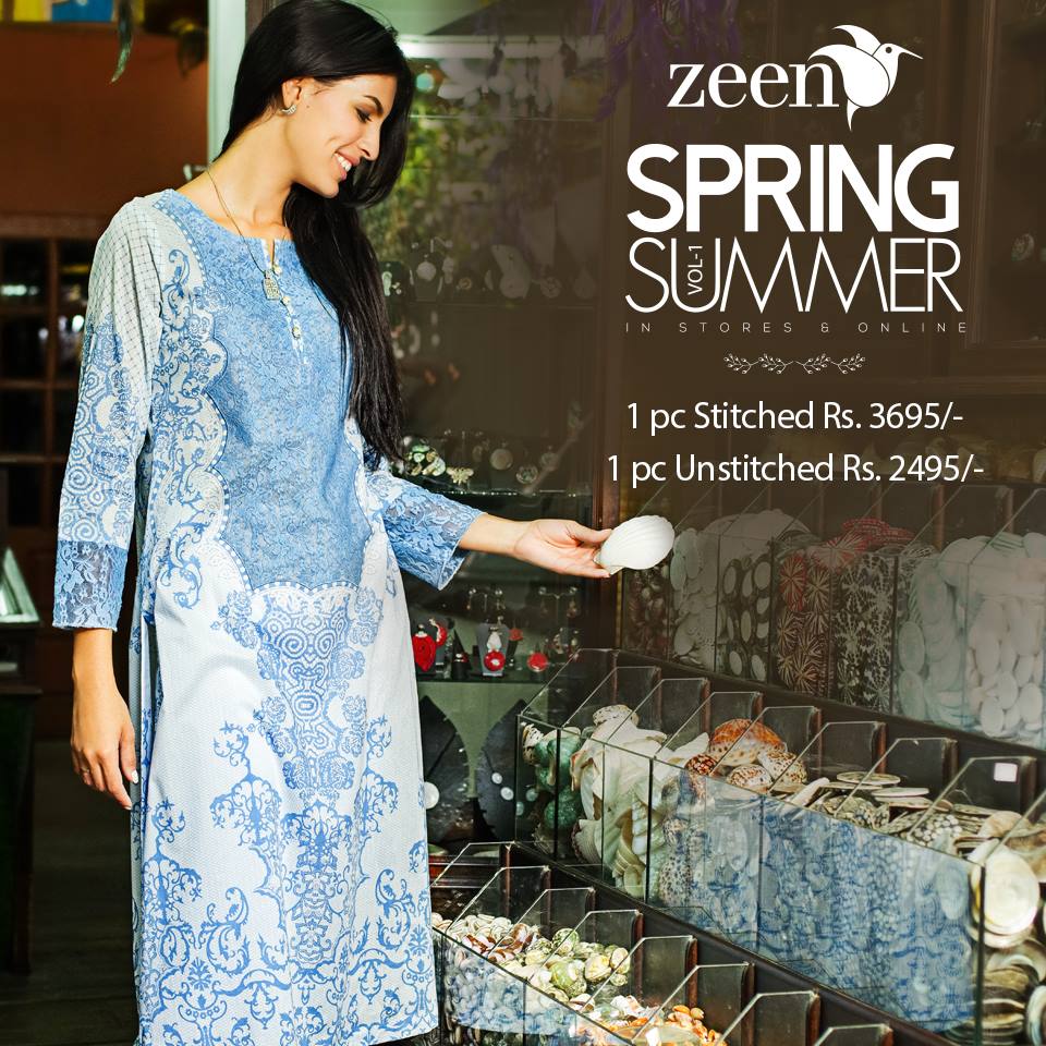 Latest Lawn Suits Zeen by Cambridge Spring Summer Collection 2015-2016 with Prices (8)
