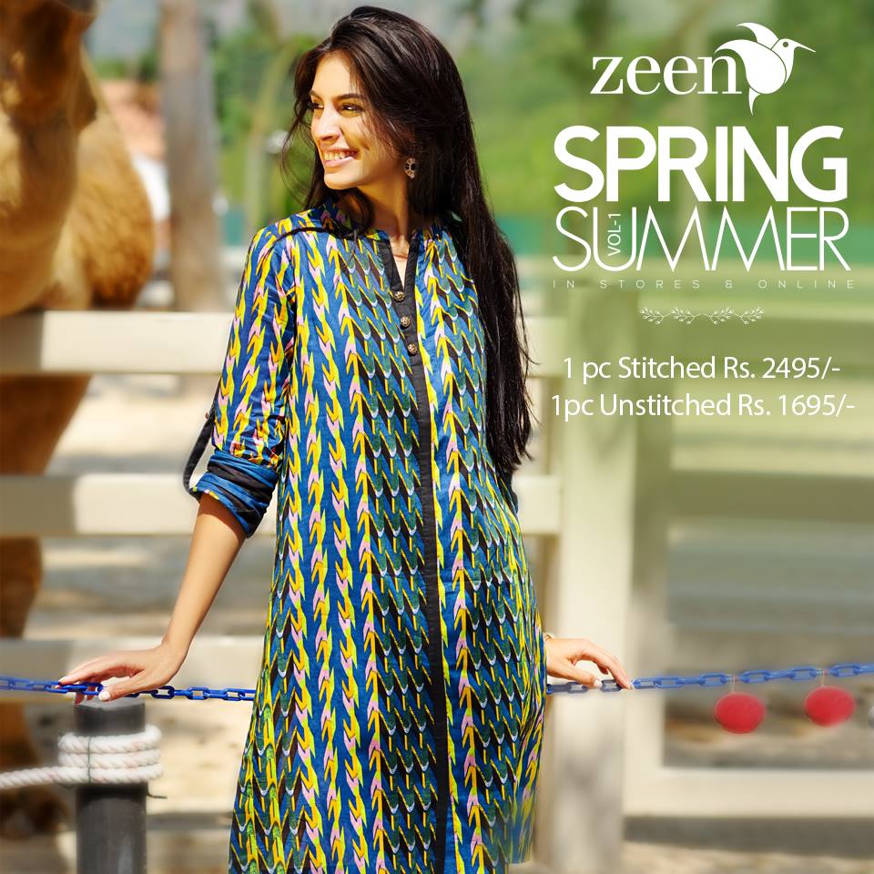 Latest Lawn Suits Zeen by Cambridge Spring Summer Collection 2015-2016 with Prices (9)
