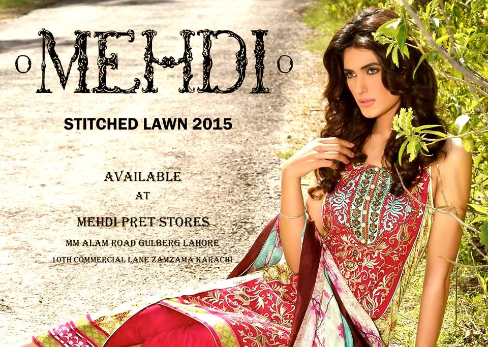 Mehdi Lawn Designs Spring Summer Lawn Collection 2015-2016 by Al Zohaib Textiles (12)