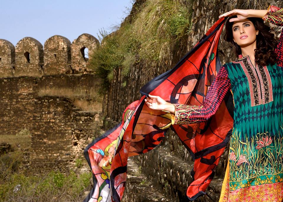 Mehdi Lawn Designs Spring Summer Lawn Collection 2015-2016 by Al Zohaib Textiles (13)