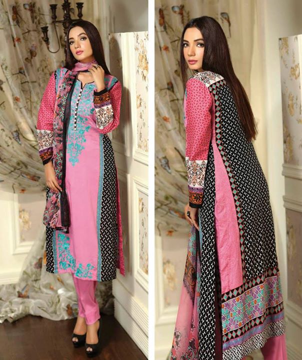Ayesha chottani summer eid wear collection 2015 by Shariq textiles (16)