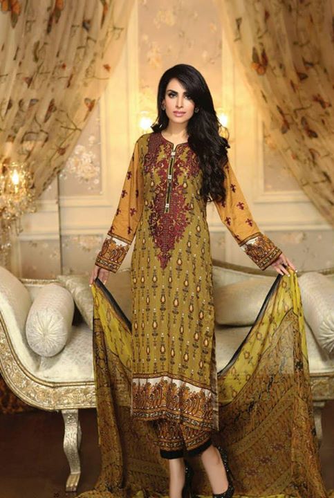 Ayesha chottani summer eid wear collection 2015 by Shariq textiles (17)