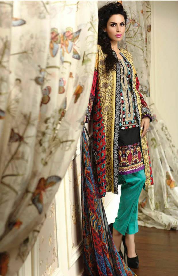 Ayesha chottani summer eid wear collection 2015 by Shariq textiles (27)