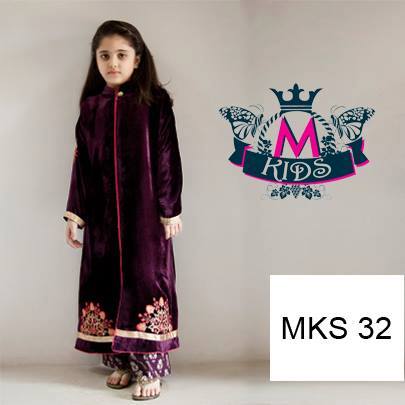 MARIA. B Latest Kids Wear Dresses New Designs Collection 2015-2016 (10)