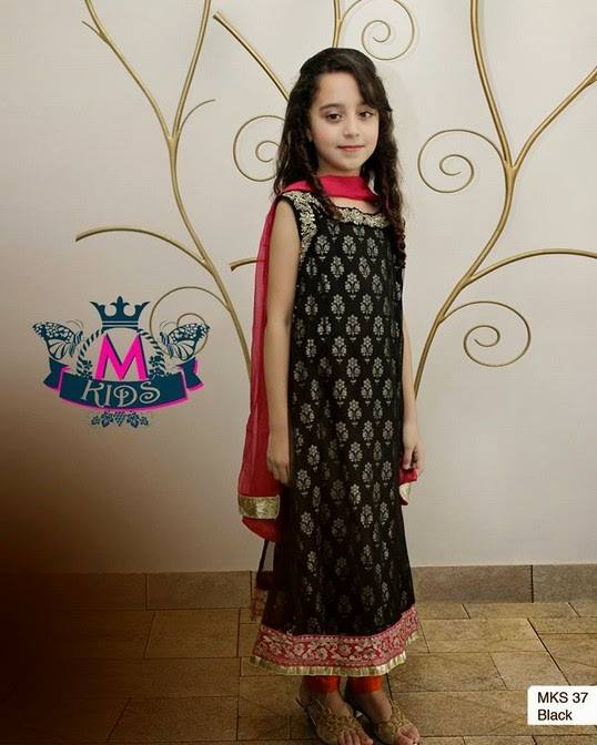 MARIA. B Latest Kids Wear Dresses New Designs Collection 2015-2016 (14)