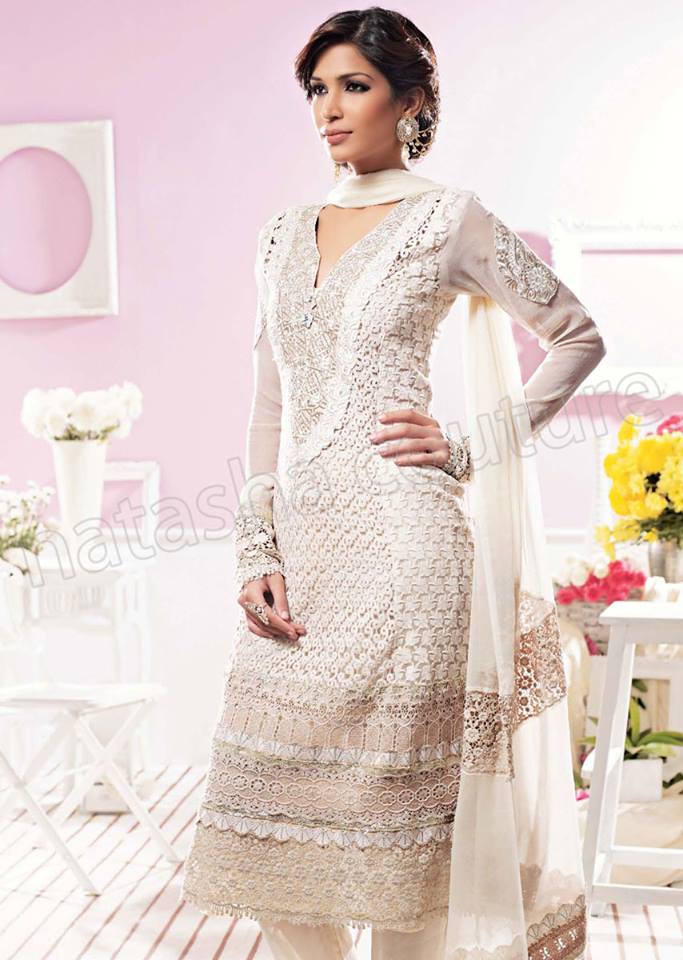 Pakistani & Indian Straight Cut Dresses Collection 2015-2016 (28)