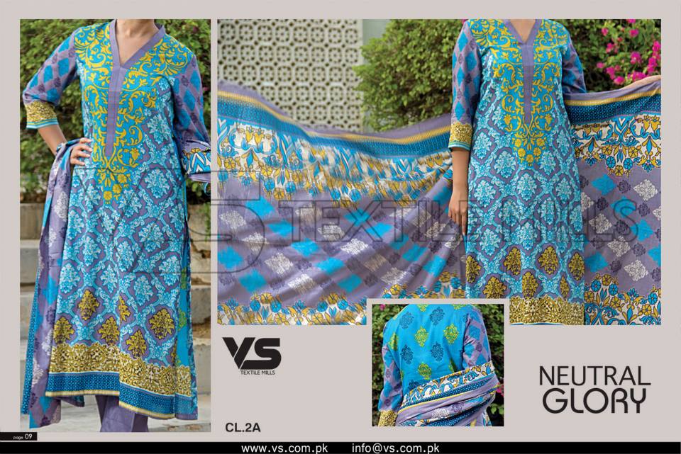VS Textile Mills Vadiwala Lawn Embroidered Chiffon Collection 2015 (20)