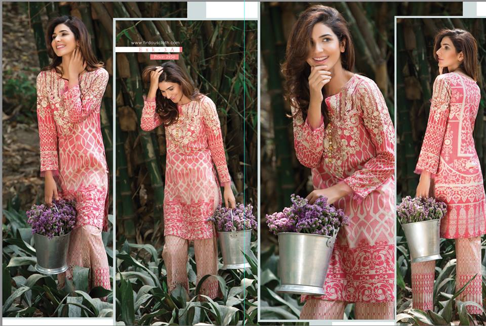 Firdous Lawn Eid Fancy Embroidered Dresses Collection 2016-2017  (2)