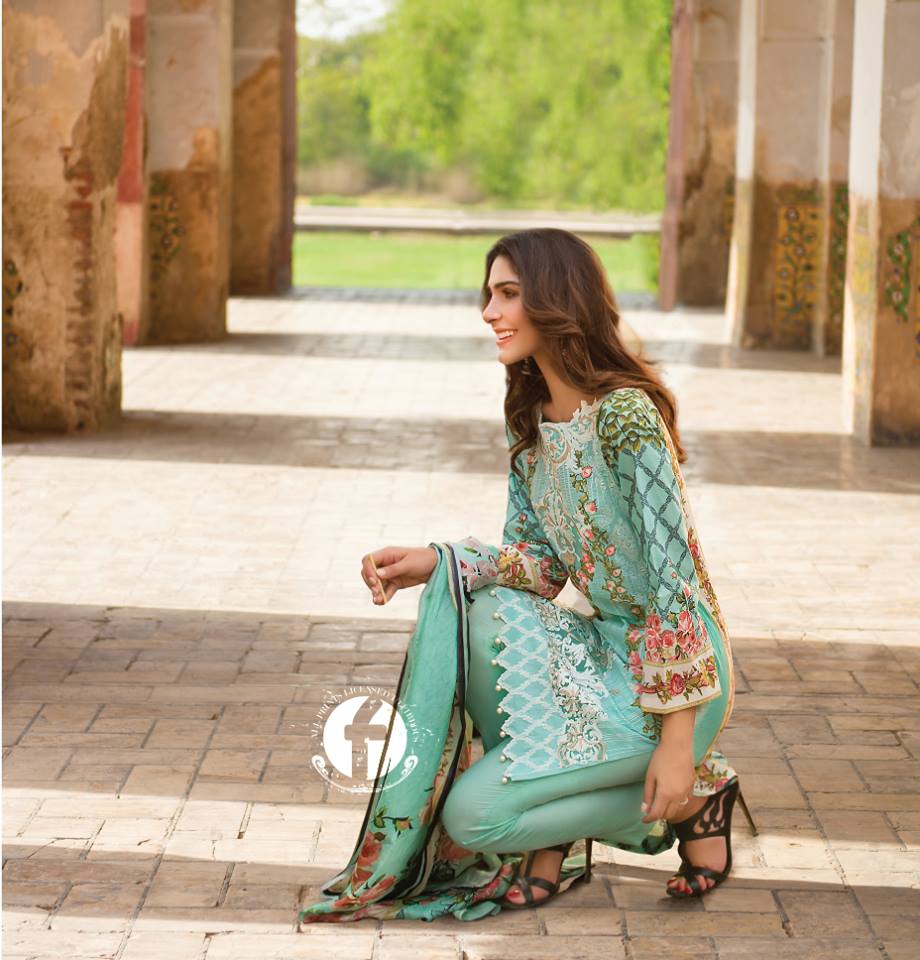 Firdous Lawn Eid Fancy Embroidered Dresses Collection 2016-2017  (24)