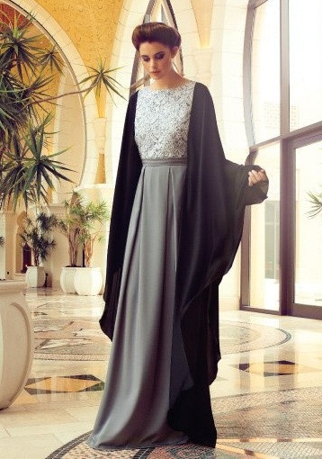 Latest Black Plain Abaya Designs Collection 2015 16