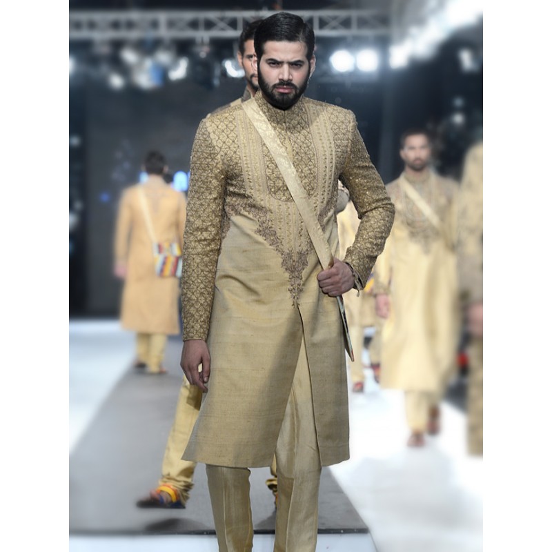 Latest Men Wedding Dresses Sherwani Designs HSY- Hassan Shehyar Yasin Collection 2015-2016 (10)