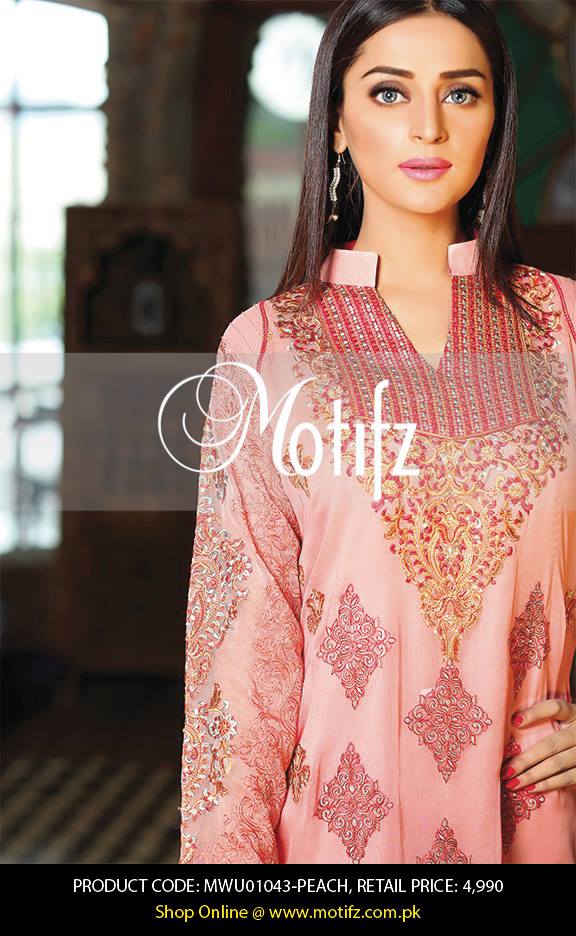 Motifz Embroidered Chiffon Eid Festival Collection 2015 with Prices (19)