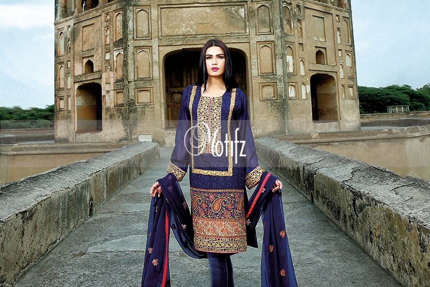 Motifz Embroidered Chiffon Eid Festival Collection 2015 with Prices (24)