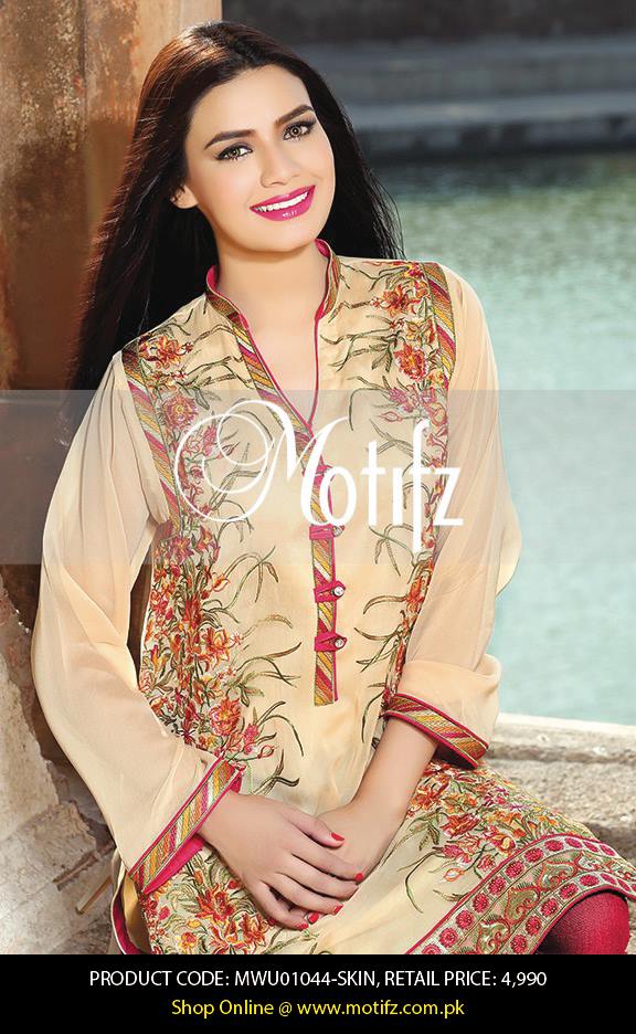 Motifz Embroidered Chiffon Eid Festival Collection 2015 with Prices (26)