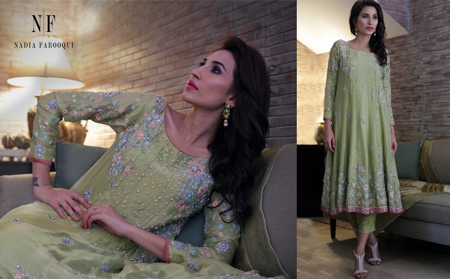 Nadia Farooqui Latest Eid Wear Dresses Formal Collection for Women 2015-2016 (13)