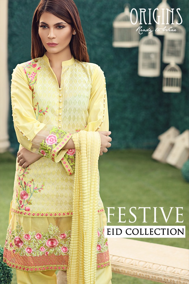 Origins Fancy Dresses Eid Festive Collection 2016-2017 for Girls (1)