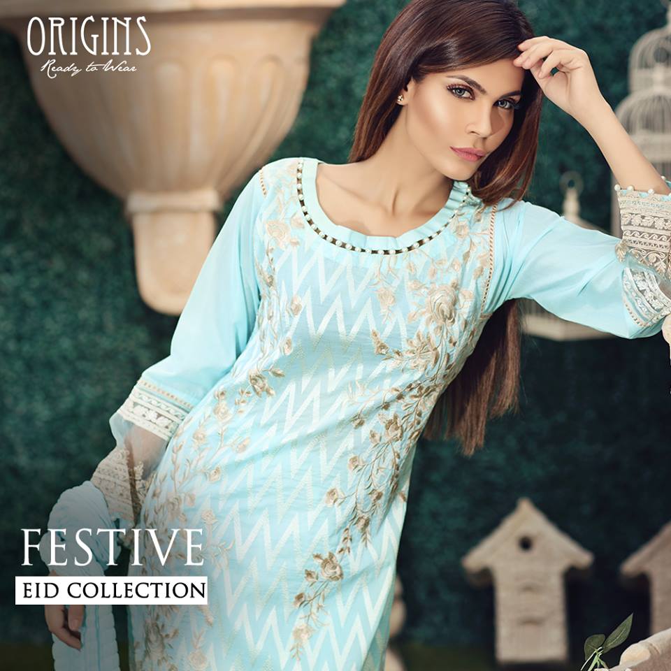 Origins Fancy Dresses Eid Festive Collection 2016-2017 for Girls (1)