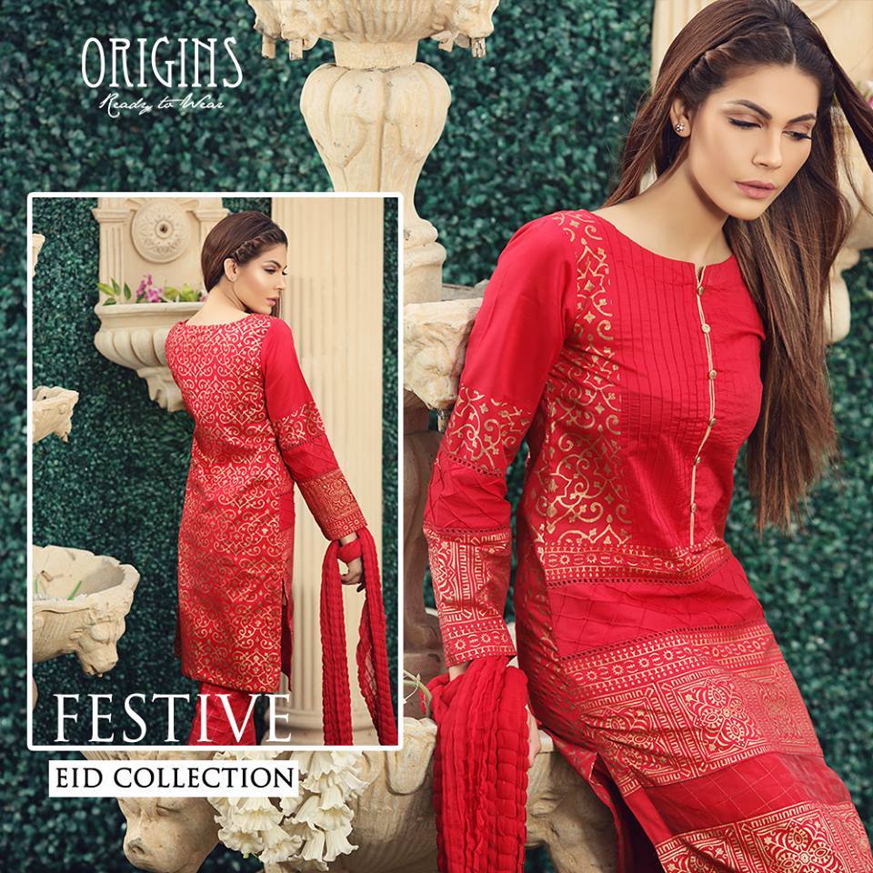 Origins Fancy Dresses Eid Festive Collection 2016-2017 for Girls (15)