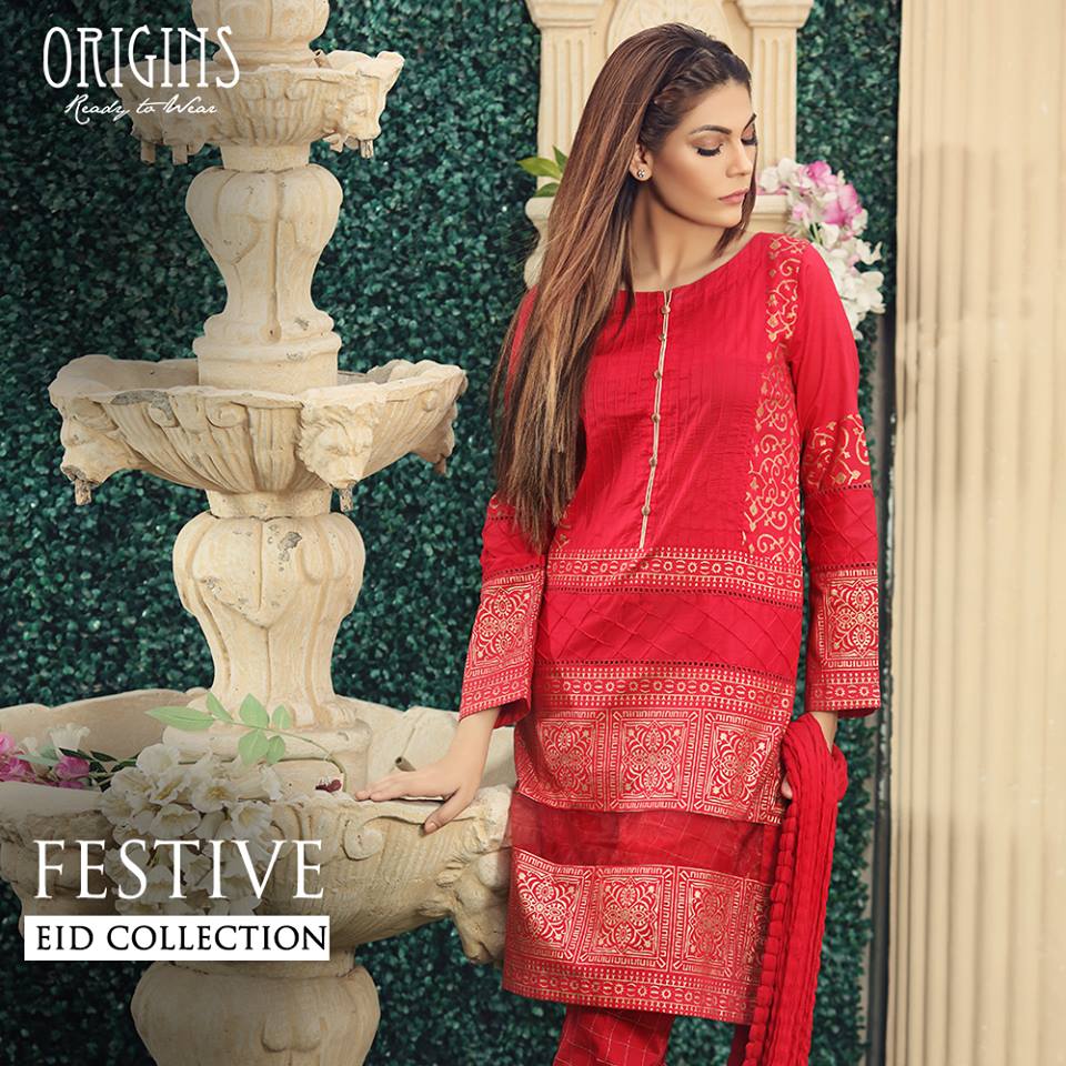 Origins Fancy Dresses Eid Festive Collection 2016-2017 for Girls (19)