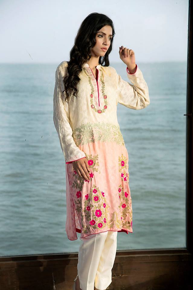 Zainab Hasan Chantilly De Lace Eid Formal Dresses Collection 2015-2016 (11)